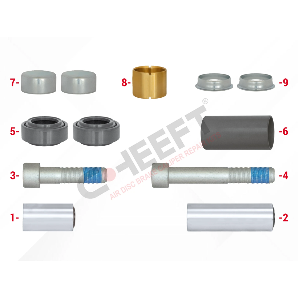 JUEGO DE REPARACION PINZA DE FRENO TRASERA