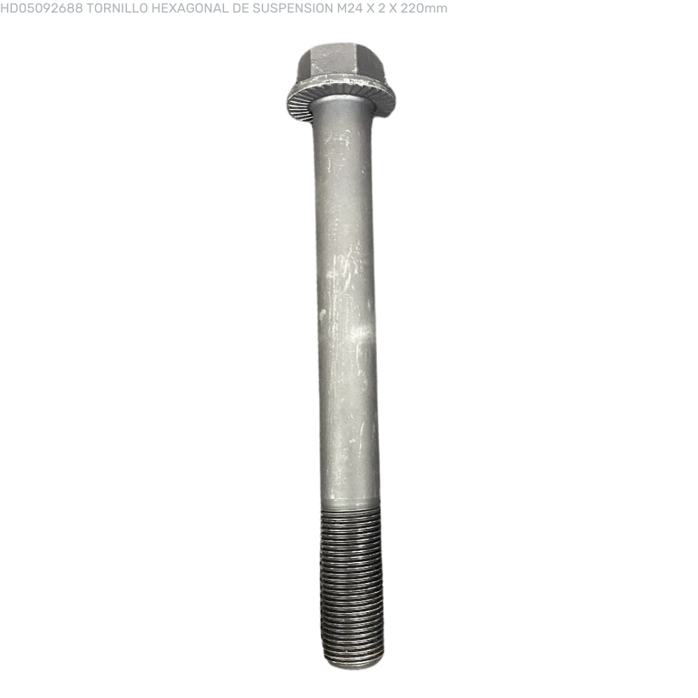 TORNILLO HEXAGONAL DE SUSPENSION M24 X 2 X 220MM