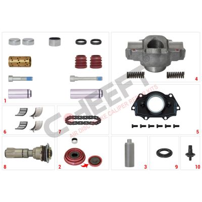 JUEGO DE REPARACION PARA MORDAZA TIPO SN5