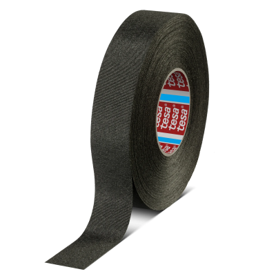 CINTA TESA NEGRA 51026 PARA ARNES ELECTRICO DEL MOTOR - RESISTE HASTA 150°C