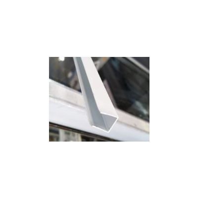 CANAL EN U ALUMINIO 10MM TIRA POR 3M