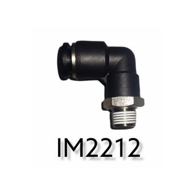 RACOR CODO DE 8MM A 1/4 NPT