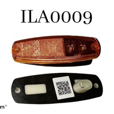 LAMPARA DELIMITADORA NARANJA LED 2 LED