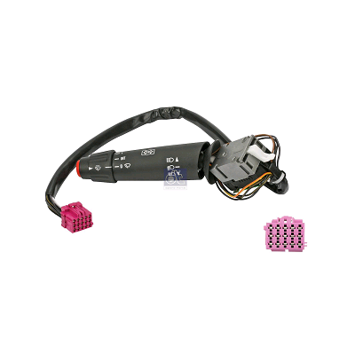 PALANCA DE LUCES Y LIMPIAPARABRISAS NEGRA