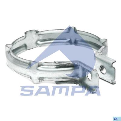 ABRAZADERA CATALIZADOR DE 127MM