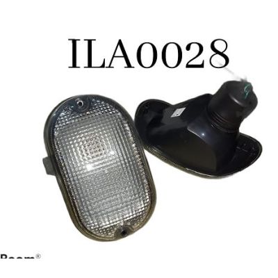 LAMPARA SEMICURVA BLANCA