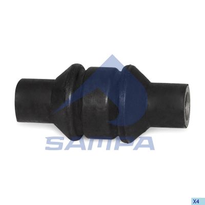 BUJE DE GOMA AMORTIGUADOR DELANTERO